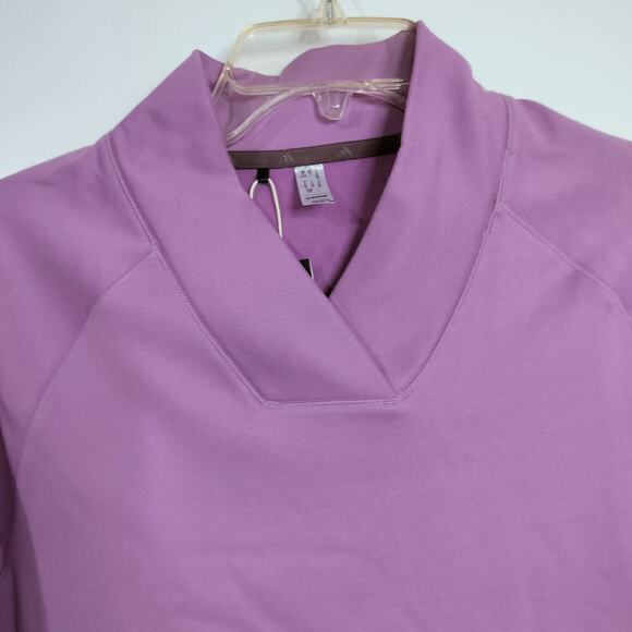 4577)Adidas Golf Women Purple Ultimate 365 Cold.Rdy Crossover Mock Golf Top S - Picture 6 of 12